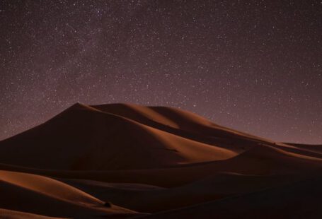 Dune - Desert during Nighttime