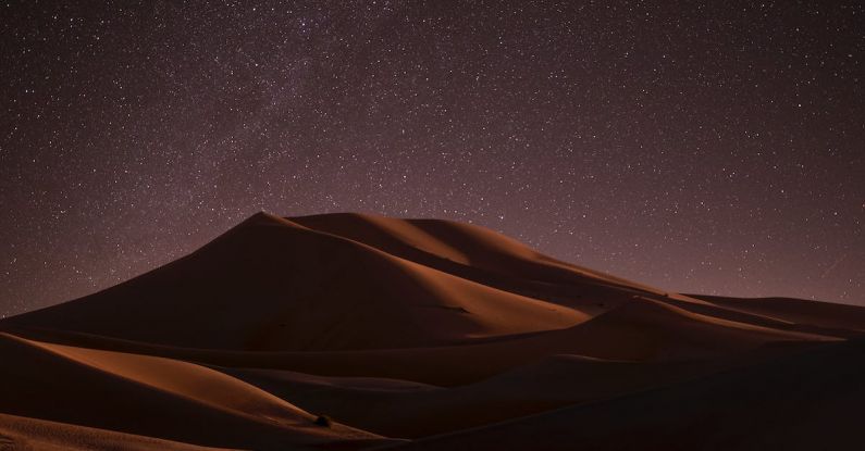 Dune - Desert during Nighttime