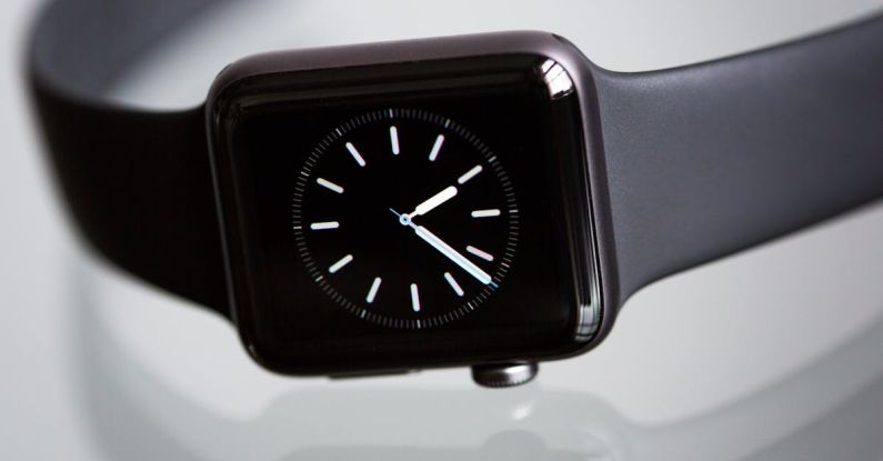 Apple Watch - Black Apple Watch With Black Sports Band