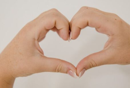 5 Love Languages - Hands Showing Heart Sign