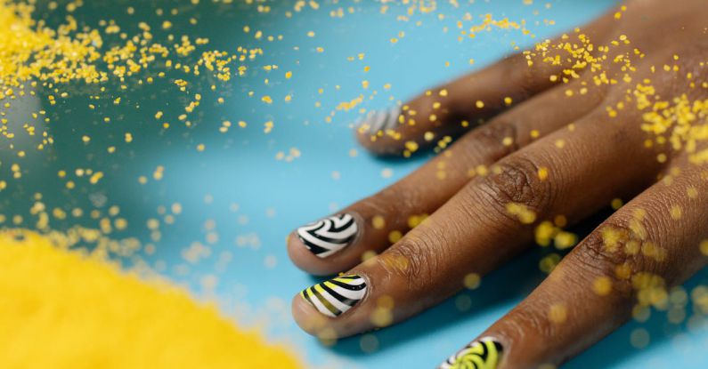 Grit - Fingers with Nail Art