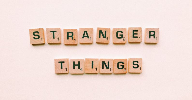 Stranger Things - Stranger Things Letter Tiles