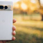 Google Pixel - Close-up of a Person Holding a Google Pixel Smartphone