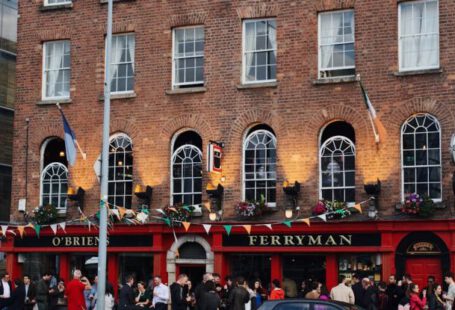 Ferryman - Exterior of a Brick Building in Dublin