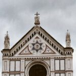 Florence And Tuscany - Facade of the Santa Croce Church in Florence, Tuscany, Italy